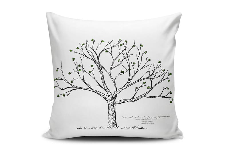 Putetrekk Cushion Love 45x45 cm - Flerfarget - Putetrekk