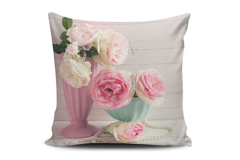 Putetrekk Cushion Love 45x45 cm - Flerfarget - Putetrekk