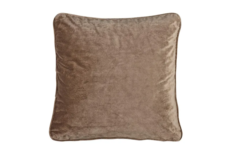 Sameta Putetrekk 45x45 cm Fløyel - Brun - Tekstiler & tepper - Pute & putetrekk - Putetrekk