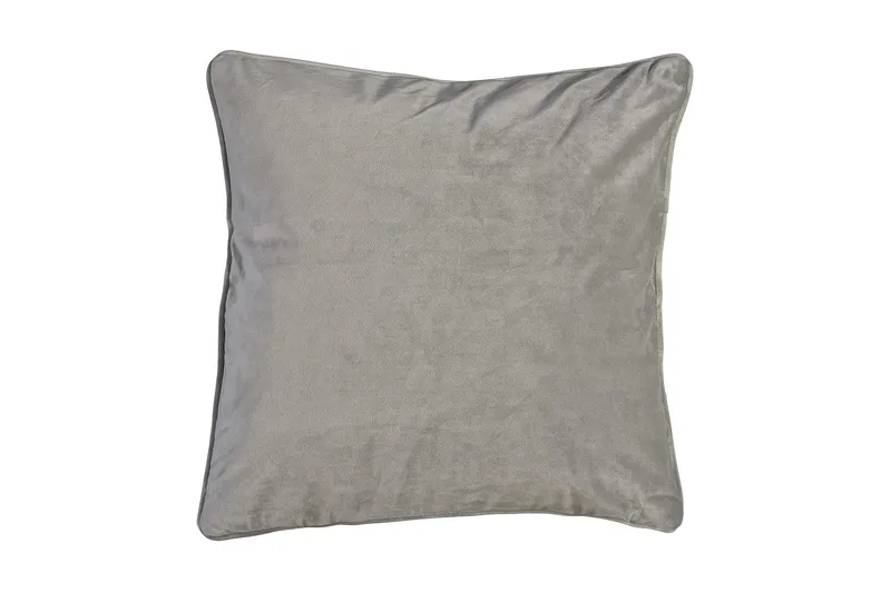 Sameta Putetrekk 45x45 cm Fløyel - Grå - Tekstiler & tepper - Pute & putetrekk - Putetrekk