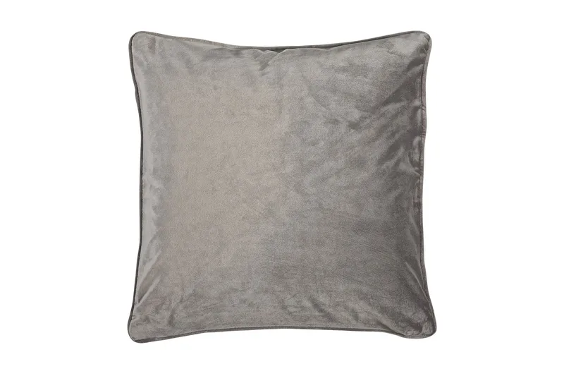Sameta Putetrekk 45x45 cm Fløyel - Grå - Tekstiler & tepper - Pute & putetrekk - Putetrekk