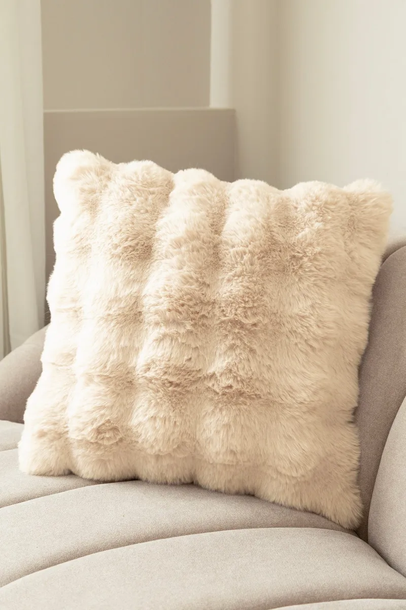 Pyntepute Bubble 50x50 cm - Beige - Tekstiler & tepper - Pute & putetrekk - Pynteputer