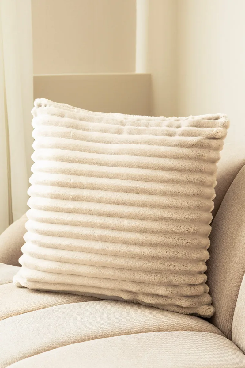 Pyntepute Stripe 50x50 cm - Sølv - Tekstiler & tepper - Pute & putetrekk - Pynteputer
