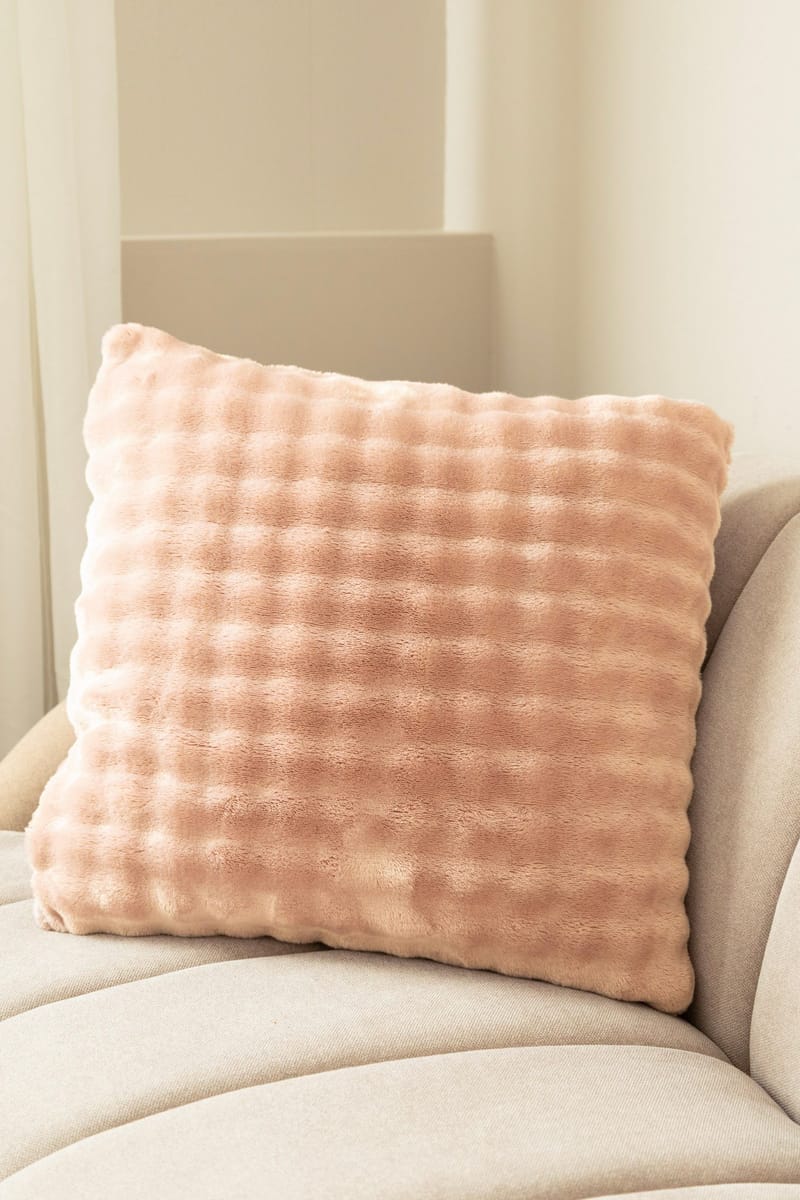 Pyntepute Pom Pom 50x50 cm - Støvrosa - Tekstiler & tepper - Pute & putetrekk - Pynteputer
