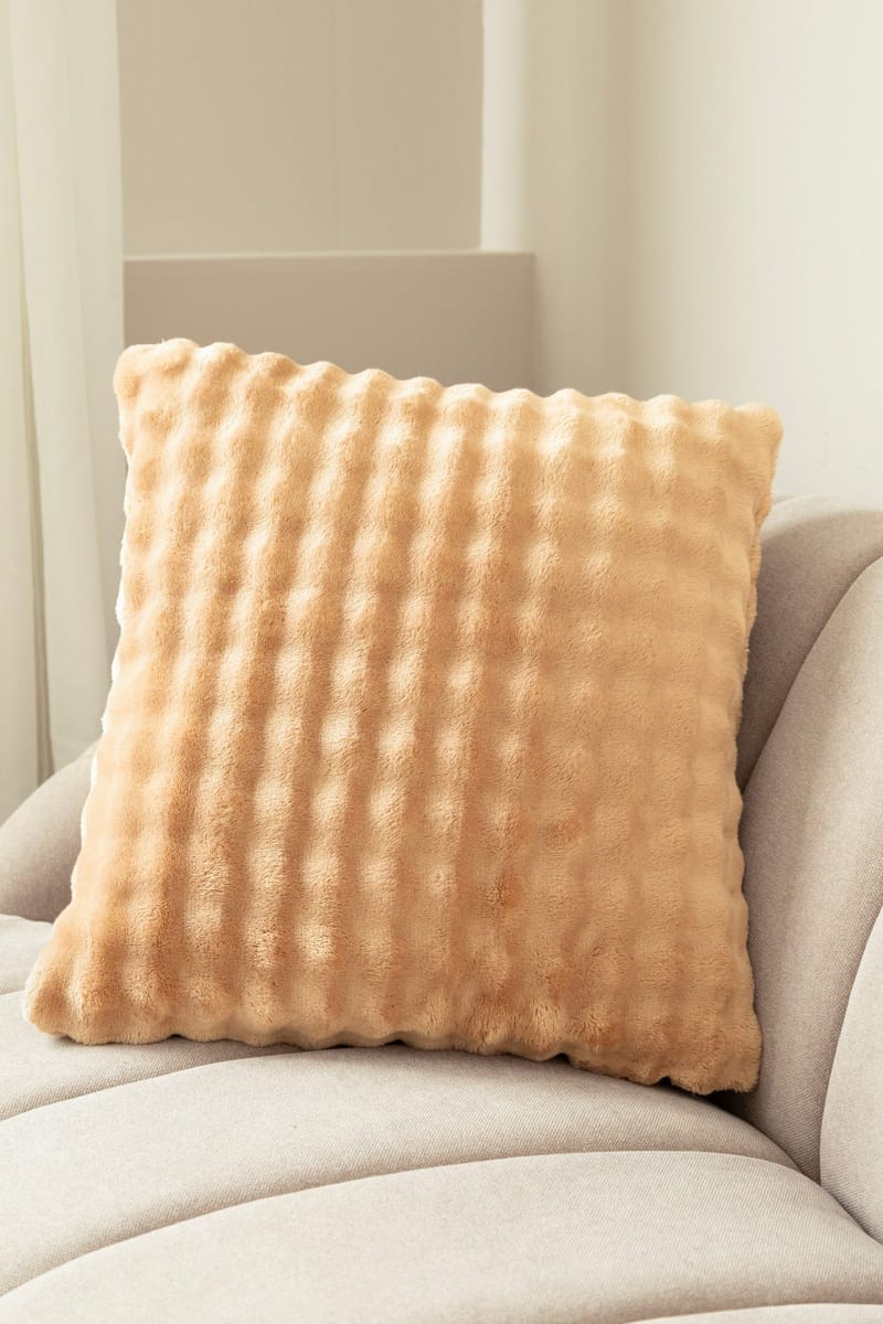 Pyntepute Pom Pom 50x50 cm - Karamell - Tekstiler & tepper - Pute & putetrekk - Pynteputer