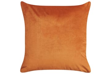 Pynteputer Aeonium sett av 2 Oransje/svart - Oransje/svart - Tekstiler & tepper - Pute & putetrekk - Pynteputer