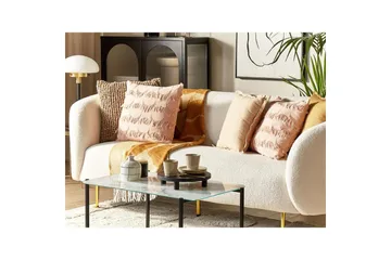 Pynteputer Agastache sett av 2 Rosa - Rosa - Tekstiler & tepper - Pute & putetrekk - Pynteputer