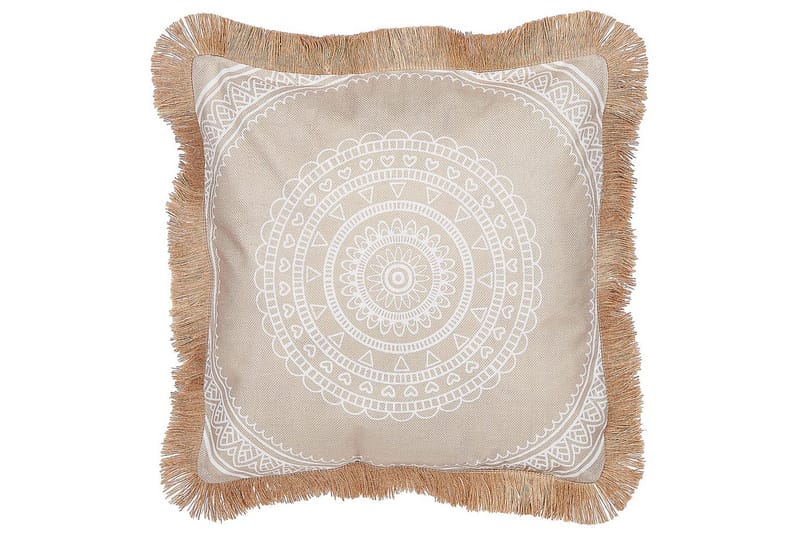 Pynteputer Agrimony sett av 2 Beige/hvit - Beige/hvit - Tekstiler & tepper - Pute & putetrekk - Pynteputer