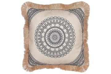 Pynteputer Agrimony sett av 2 Beige/svart - Beige/svart - Tekstiler & tepper - Pute & putetrekk - Pynteputer
