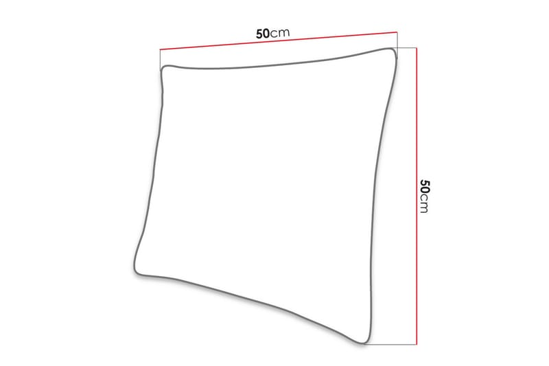 Aldbrough Pyntepute 50x50 cm - Gul - Tekstiler & tepper - Pute & putetrekk - Pynteputer