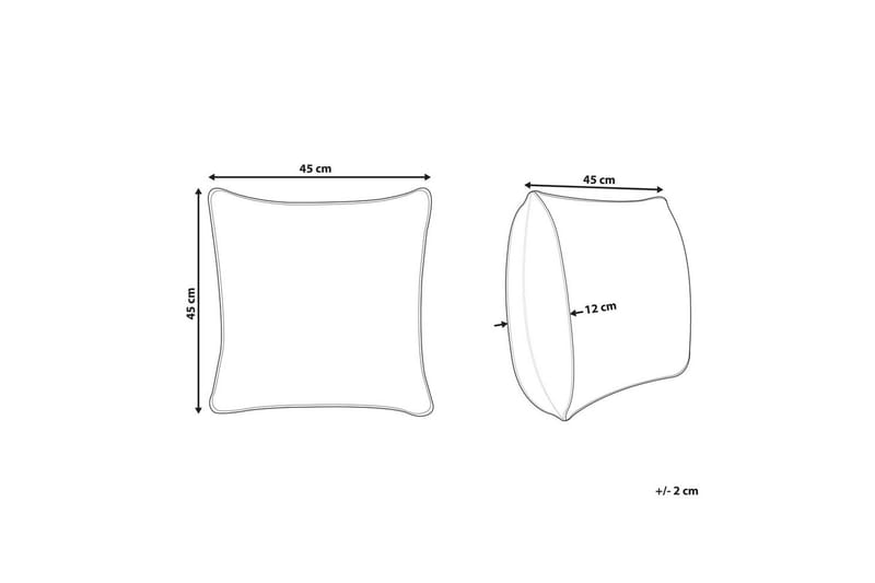 Pynteputer Barja 45x45 cm - 45x45 cm - Tekstiler & tepper - Pute & putetrekk - Pute utendørs
