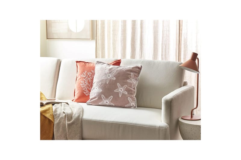 Pynteputer Ceramium Rosa/Hvit - Rosa/Hvit - Tekstiler & tepper - Pute & putetrekk - Pynteputer