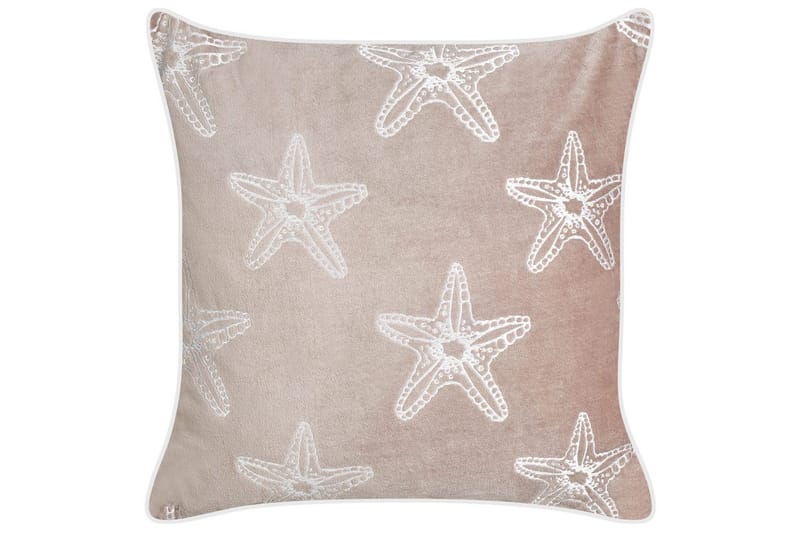 Pynteputer Ceramium sett med 2 Rosa/Hvit - Rosa/Hvit - Tekstiler & tepper - Pute & putetrekk - Pynteputer