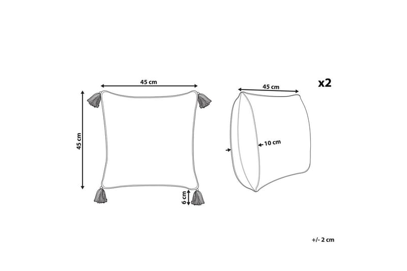 Pynteputer Cornus sett av 2 - Tekstiler & tepper - Pute & putetrekk - Pynteputer