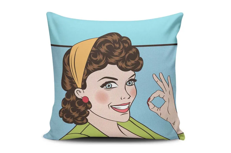 Cushion Love Pute 45x45 cm, Multi