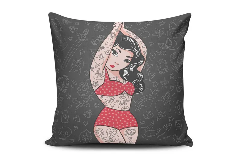 Cushion Love Pute 45x45 cm, Multi
