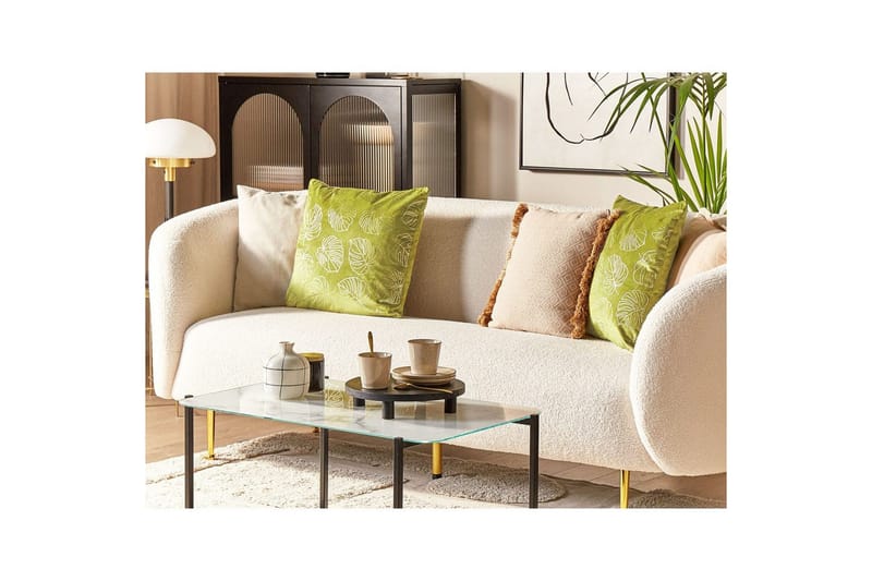 Pynteputer Deliciosa sett med 2 Lysegrønn/gull - Lysegrønn/gull - Tekstiler & tepper - Pute & putetrekk - Pynteputer