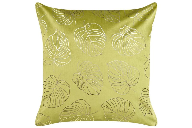 Pynteputer Deliciosa sett med 2 Lysegrønn/gull - Lysegrønn/gull - Tekstiler & tepper - Pute & putetrekk - Pynteputer