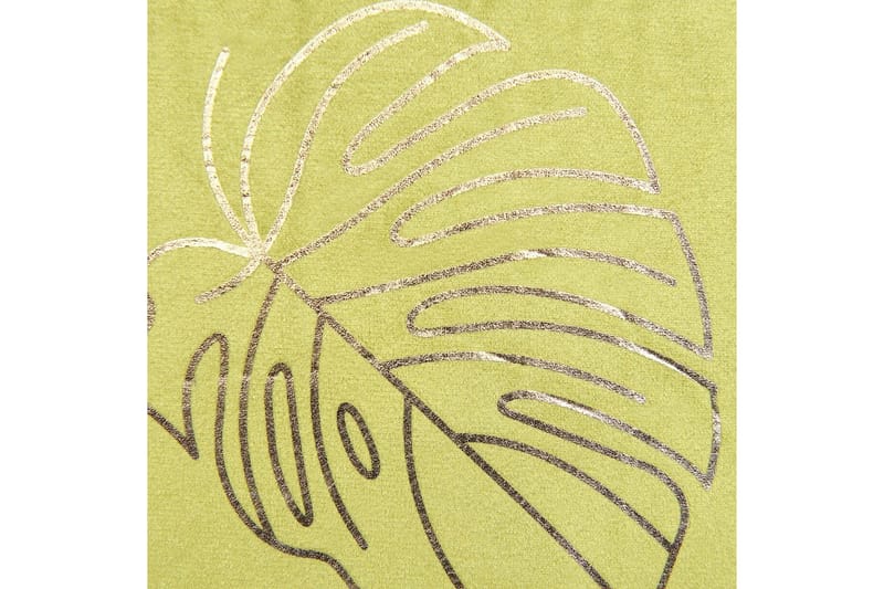 Pynteputer Deliciosa sett med 2 Lysegrønn/gull - Lysegrønn/gull - Tekstiler & tepper - Pute & putetrekk - Pynteputer