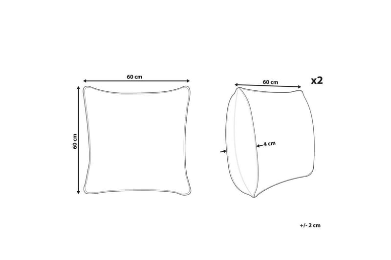 Pynteputer Dianthus sett av 2 - Tekstiler & tepper - Pute & putetrekk - Pynteputer