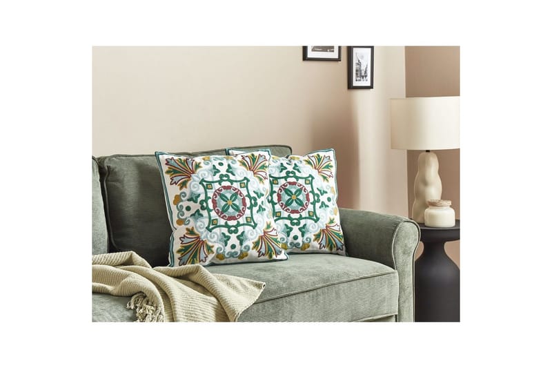 Pynteputer Elanite sett á 2 - Tekstiler & tepper - Pute & putetrekk - Pynteputer