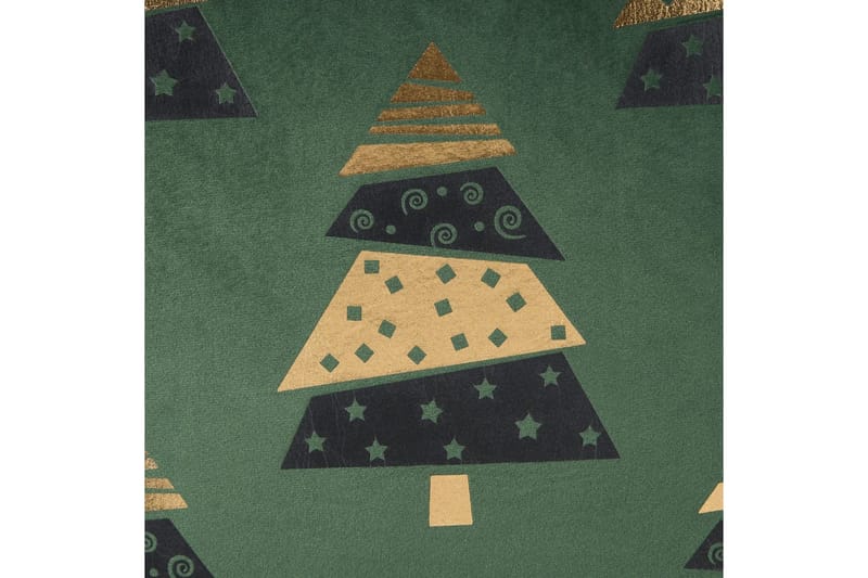Pynteputer Goldspruce sett á 2 Grønn/gull/svart - Grønn/gull/svart - Tekstiler & tepper - Pute & putetrekk - Pynteputer