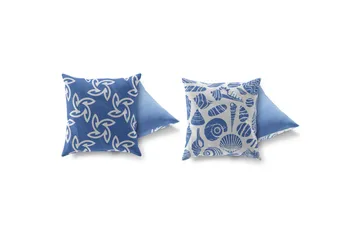 Gravel Pute 43x43 cm 2-pack - Multi - Tekstiler & tepper - Pute & putetrekk - Pynteputer