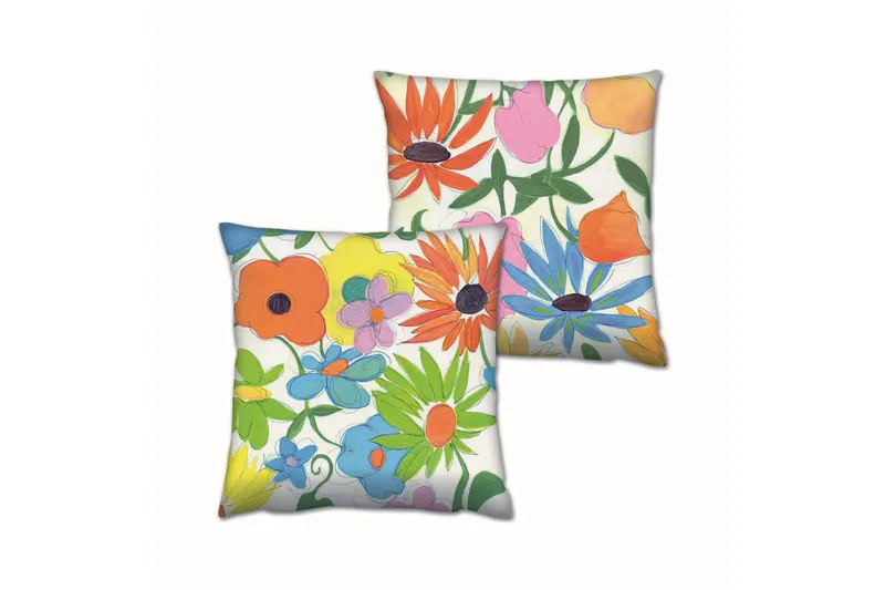 Gravel Pute 43x43 cm 2-pack, Multi