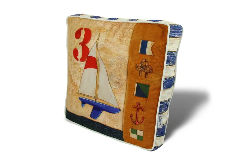 Gravel Pute 42x42 cm, Multi