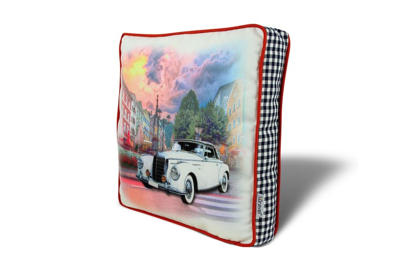 Gravel Pute 42x42 cm, Multi