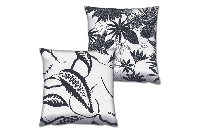 Gravel Pute 43x43 cm 2-pack, Multi