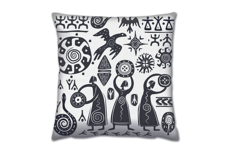 Gravel Pute 43x43 cm, Multi