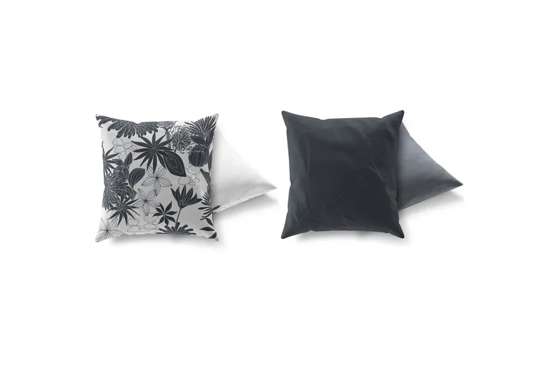 Gravel Pute 43x43 cm 2-pack - Multi - Tekstiler & tepper - Pute & putetrekk - Pynteputer