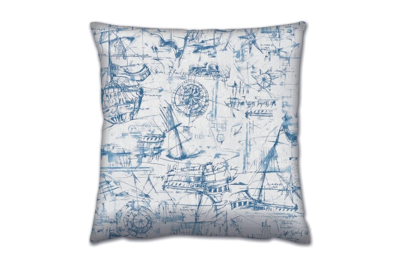 Gravel Pute 43x43 cm, Multi