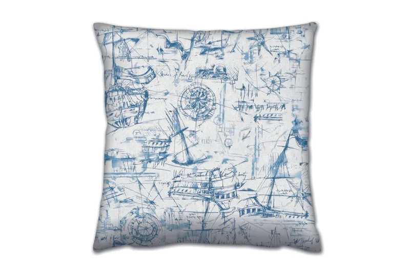 Gravel Pute 43x43 cm, Multi