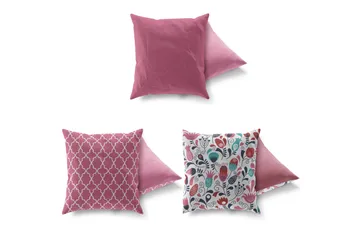 Gravel Pute 43x43 cm 3-pack - Multi - Tekstiler & tepper - Pute & putetrekk - Pynteputer