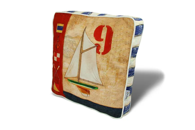 Gravel Pute 42x42 cm, Multi