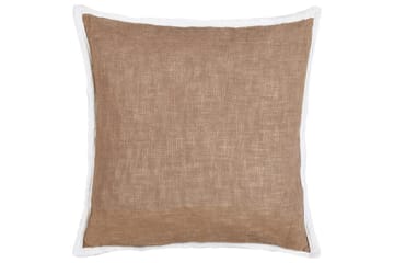 Pynteputer Ianthe sett á 2 Brun/Hvit - Brun/Hvit - Tekstiler & tepper - Pute & putetrekk - Pynteputer