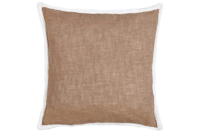 Pynteputer Ianthe sett á 2 Brun/Hvit - Brun/Hvit - Tekstiler & tepper - Pute & putetrekk - Pynteputer