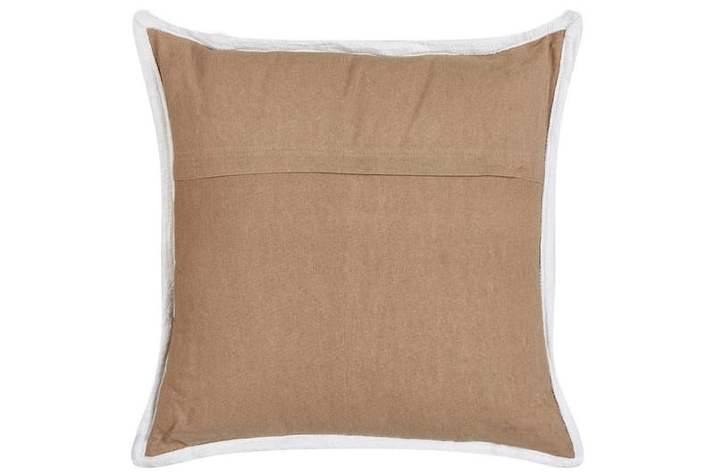 Pynteputer Ianthe sett á 2 Brun/Hvit - Brun/Hvit - Tekstiler & tepper - Pute & putetrekk - Pynteputer