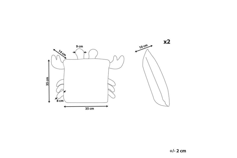 Pynteputer Jargalli sett à 2 - Tekstiler & tepper - Pute & putetrekk - Pynteputer