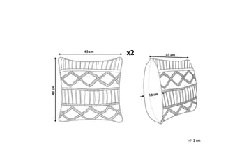 Pynteputer Karatas sett av 2 - Tekstiler & tepper - Pute & putetrekk - Pynteputer
