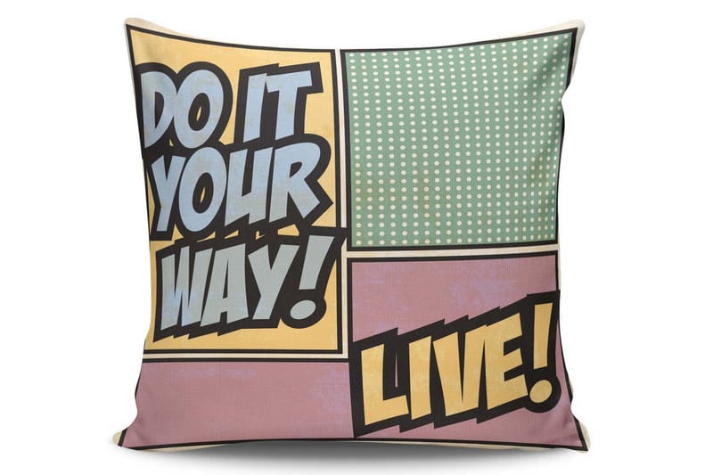 Kissy Pute 45x45 cm, Multi