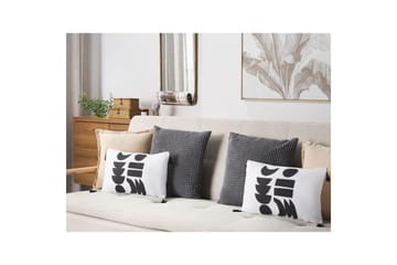 Pynteputer Liriope sett av 2 Rektangulær - Rektangulær - Tekstiler & tepper - Pute & putetrekk - Pynteputer