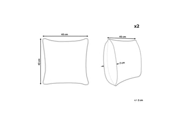 Pynteputer Lonicera sett med 2 - Tekstiler & tepper - Pute & putetrekk - Pynteputer