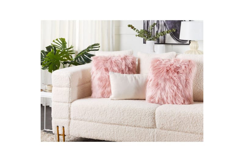 Pynteputer Lubha sett med 2 Rosa - Rosa - Tekstiler & tepper - Pute & putetrekk - Pynteputer