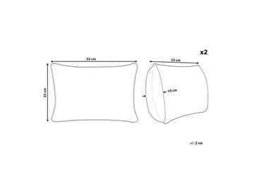 Pynteputer Lythrum sett med 2 - Tekstiler & tepper - Pute & putetrekk - Pynteputer