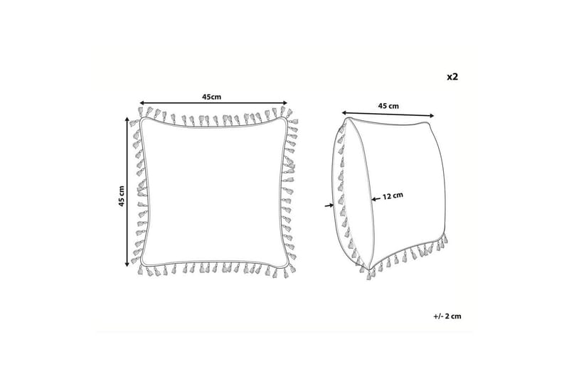 Pynteputer Mallow sett med 2 - Tekstiler & tepper - Pute & putetrekk - Pynteputer