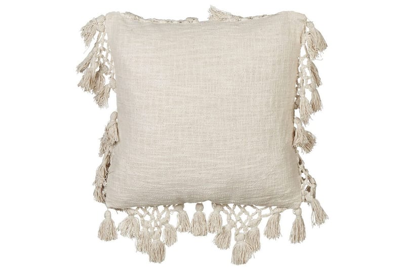 Pynteputer Olearia sett av 2 Beige - Beige - Tekstiler & tepper - Pute & putetrekk - Pynteputer