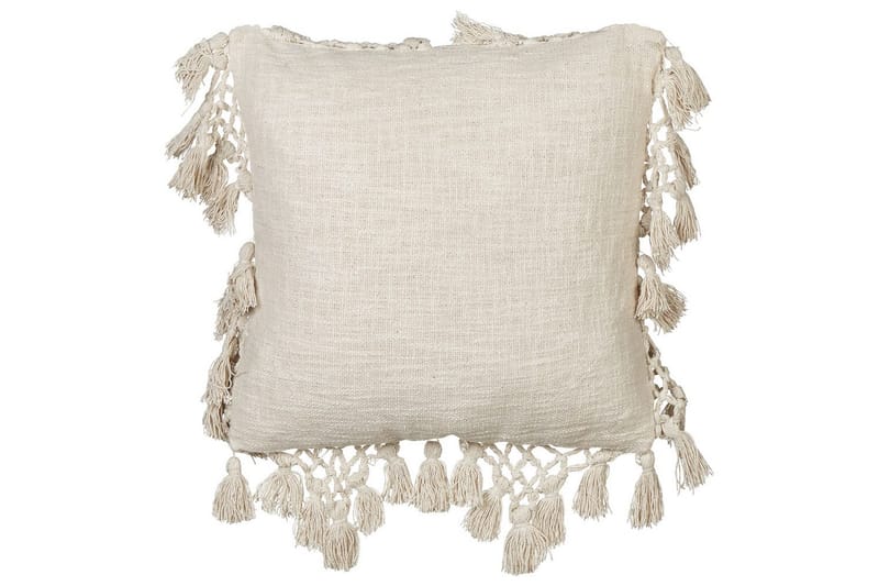 Pynteputer Olearia sett av 2 Beige - Beige - Tekstiler & tepper - Pute & putetrekk - Pynteputer